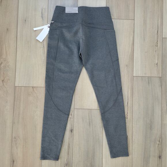 Soft Surroundings Super Slim Heathered Gray Ankle Leggings Women Sz S 6/8 - Picture 4 of 11